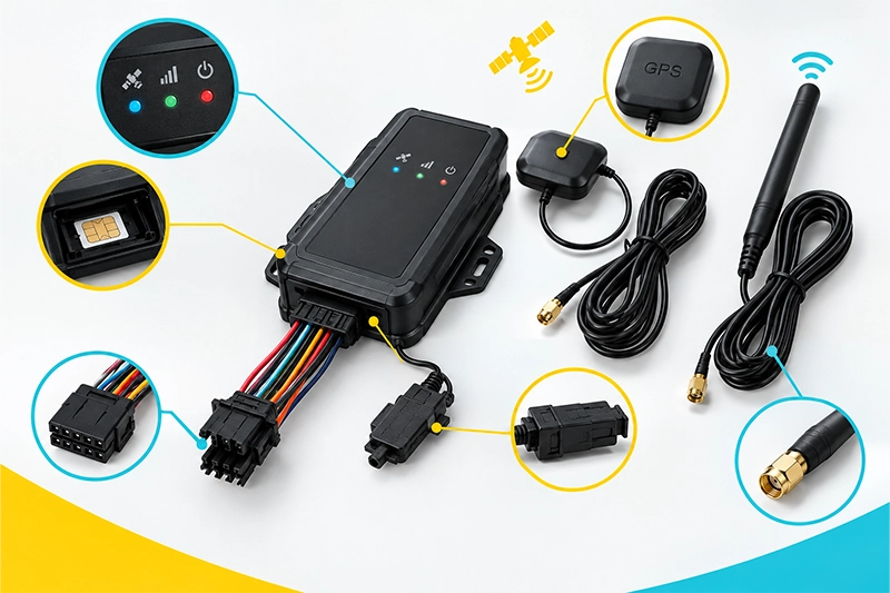 ردیاب آنتنی GPS و اجزای اصلی آن
