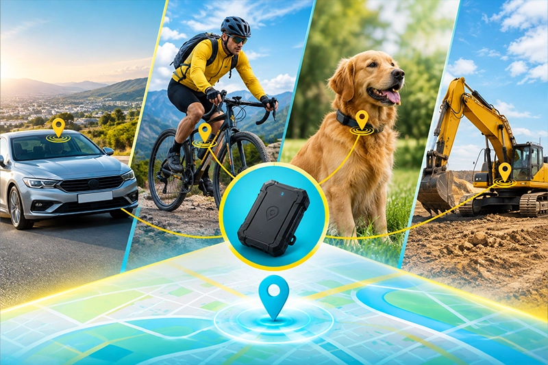 کاربرد ردیاب GPS برای خودرو دوچرخه حیوانات و تجهیزات